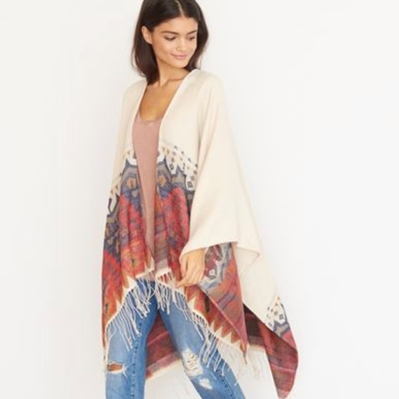 Garage Sweaters - Garage Aztec poncho